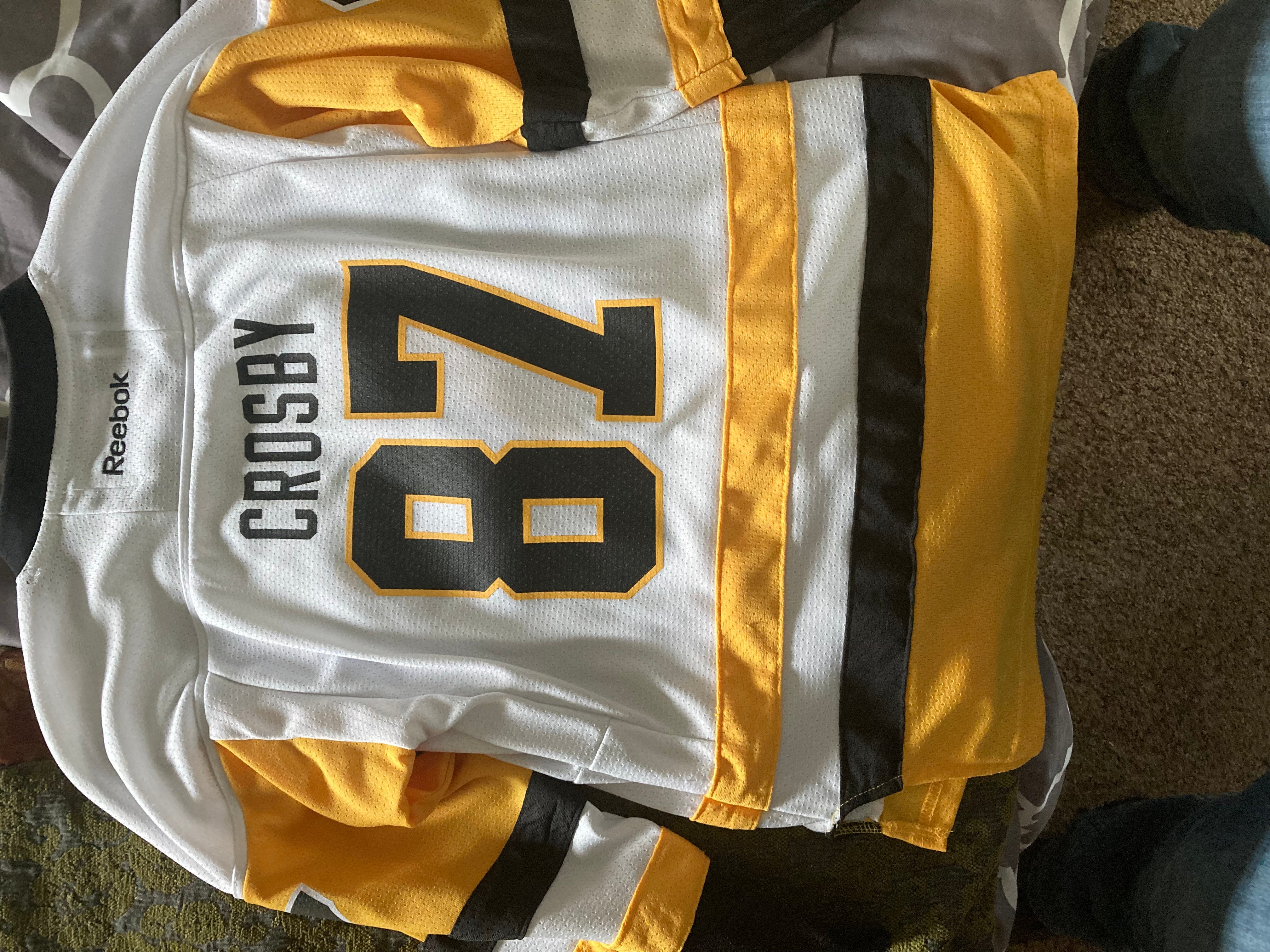 Youth Reebok Pittsburgh Penguins Sydney Crosby Jersey –