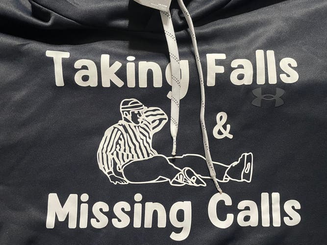 New Hockey Referee hoodie under armor Hoodie 2-3x