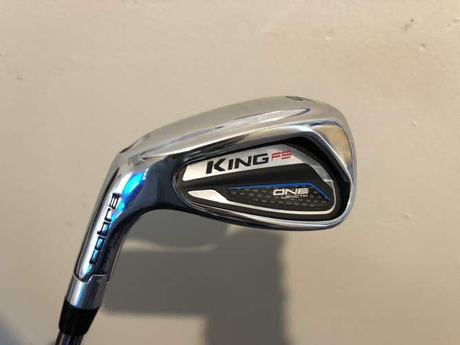 Cobra King F9 One Length 9 Iron, Left Handed Steel, +1/2" Authentic Demo/Fitting