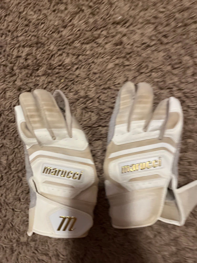 Used Small Marucci Pittards Reserve Batting Gloves