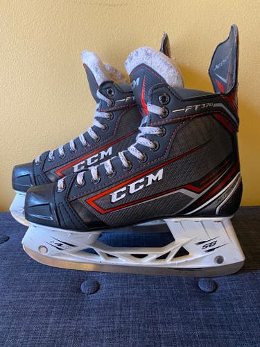 Senior Used CCM JetSpeed FT370 Hockey Skates Regular Width Size 7.5