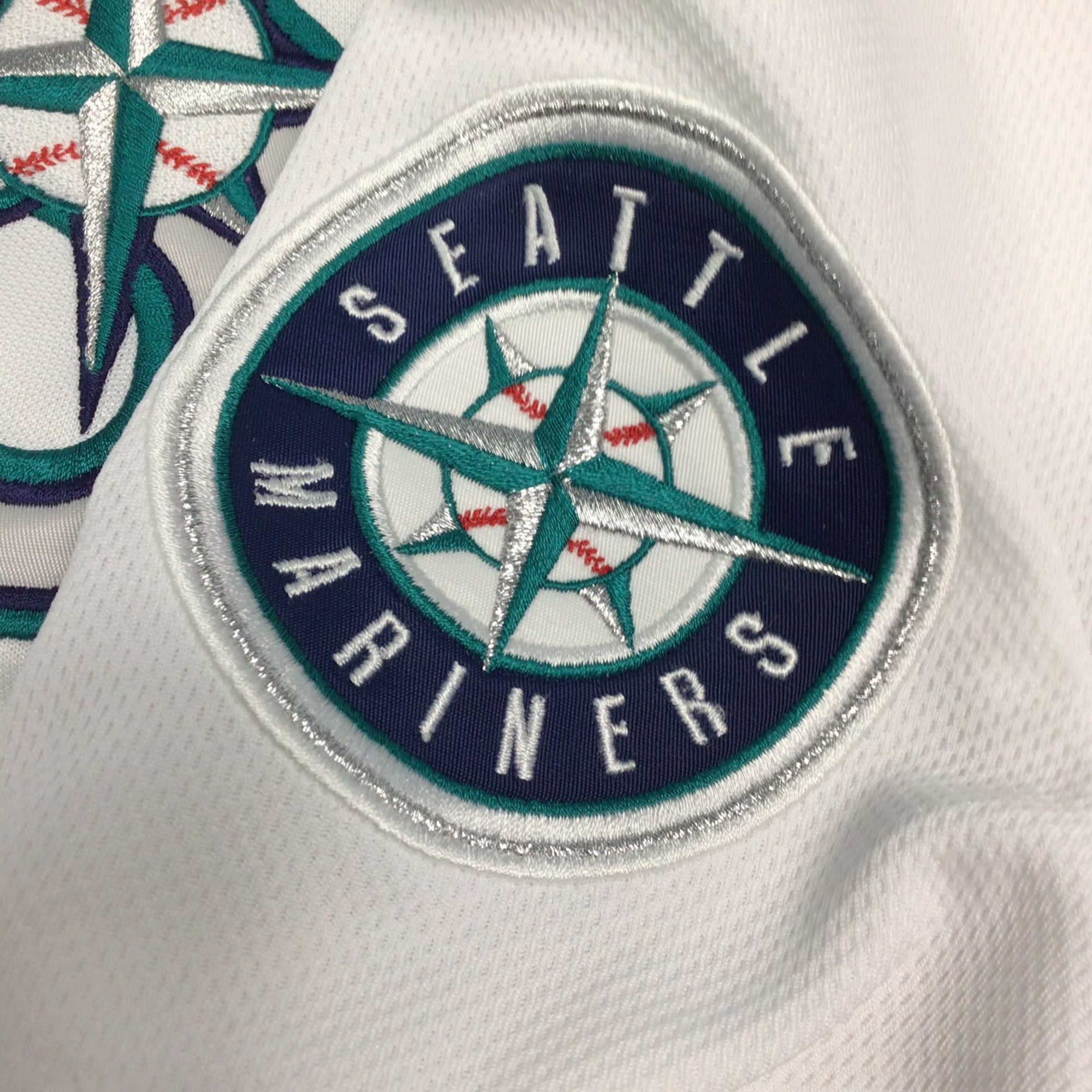 Nike Seattle Mariners MLB button front ombre jersey. Tagged as an