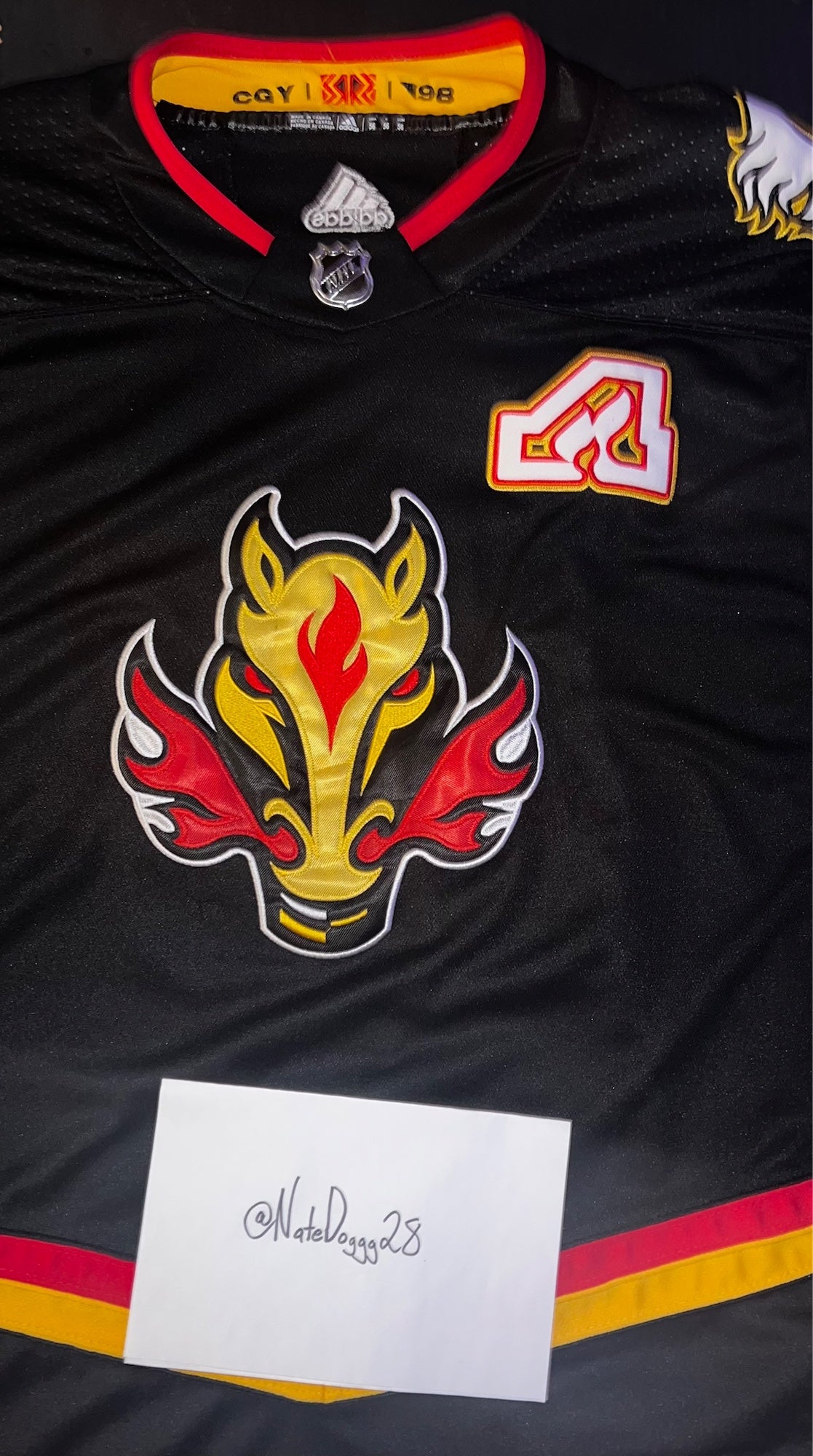 Matthew Tkachuk Calgary Flames adidas Home Authentic Pro Player - Jersey -  Red