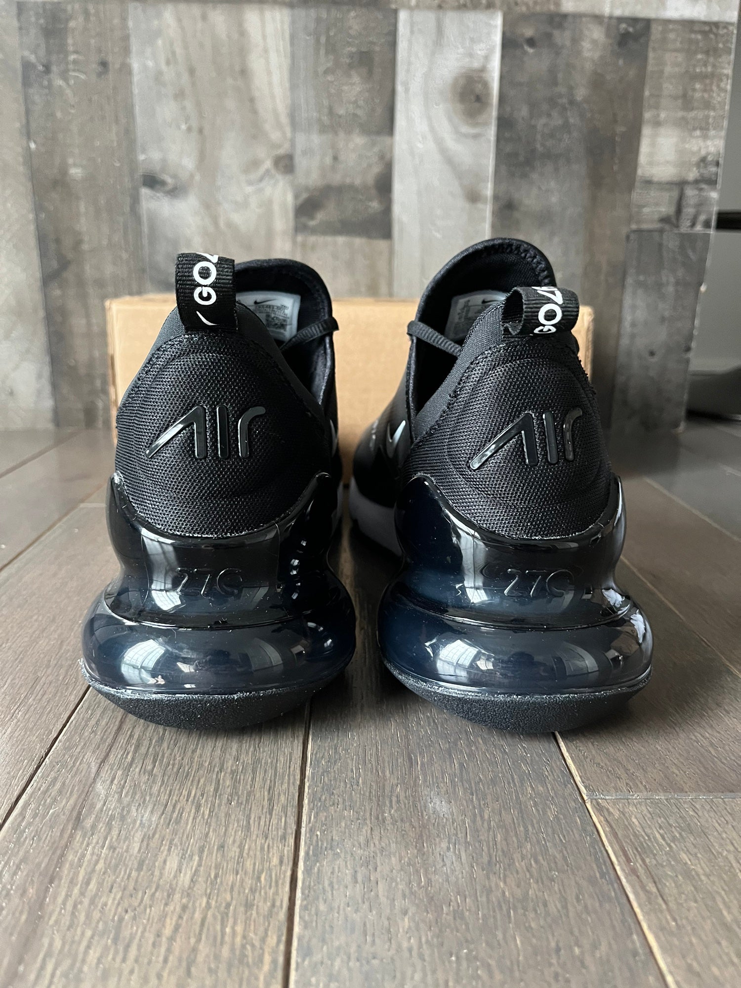 nike air max 270 black fake vs real