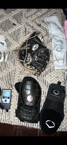 Used First Base Heart of the Hide Baseball Glove