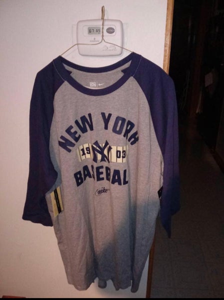 New York Yankees Nike Men’s MLB Cooperstown 3/4 Tee XXL