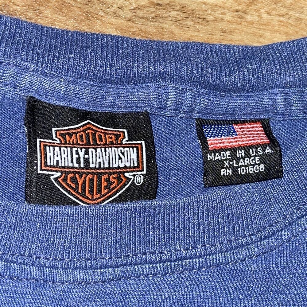 Vintage 80s 1988 Harley Davidson Shirt The Last Great American