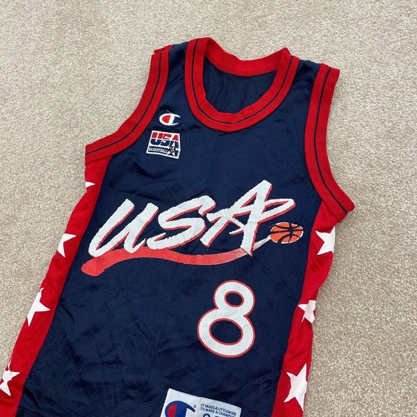 SCOTTIE PIPPEN DREAM TEAM II USA VINTAGE 1996 CHAMPION JERSEY