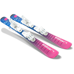 NEW 2023 Elan junior girl's skis ELAN SKY UFlex 110cm + size adjustable bindings