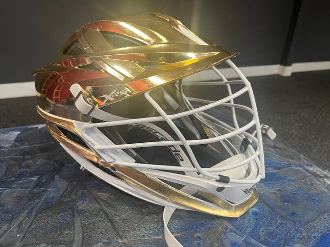 Used Gold Cascade XRS Helmet