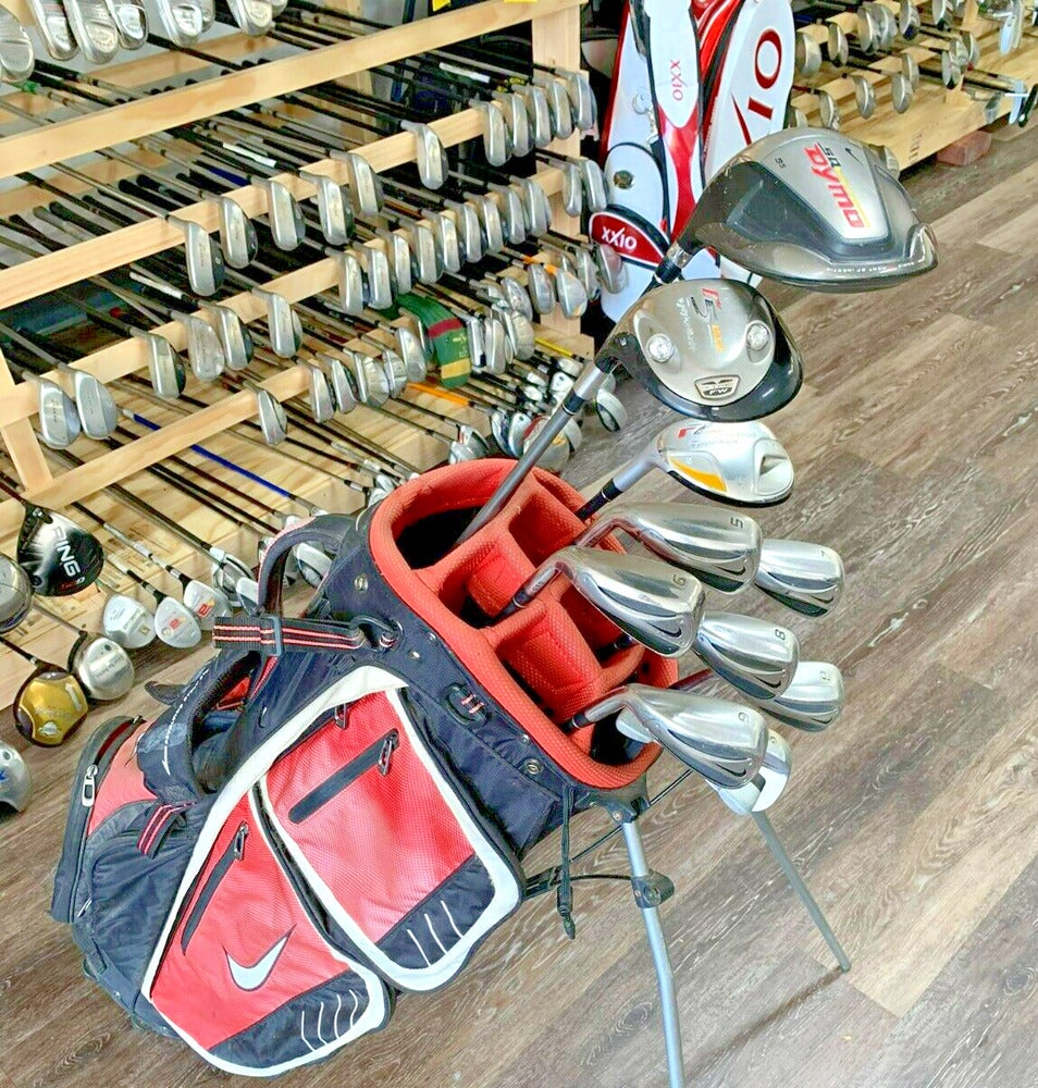Complete Set of Left-Handed Golf Nike + Bag SidelineSwap