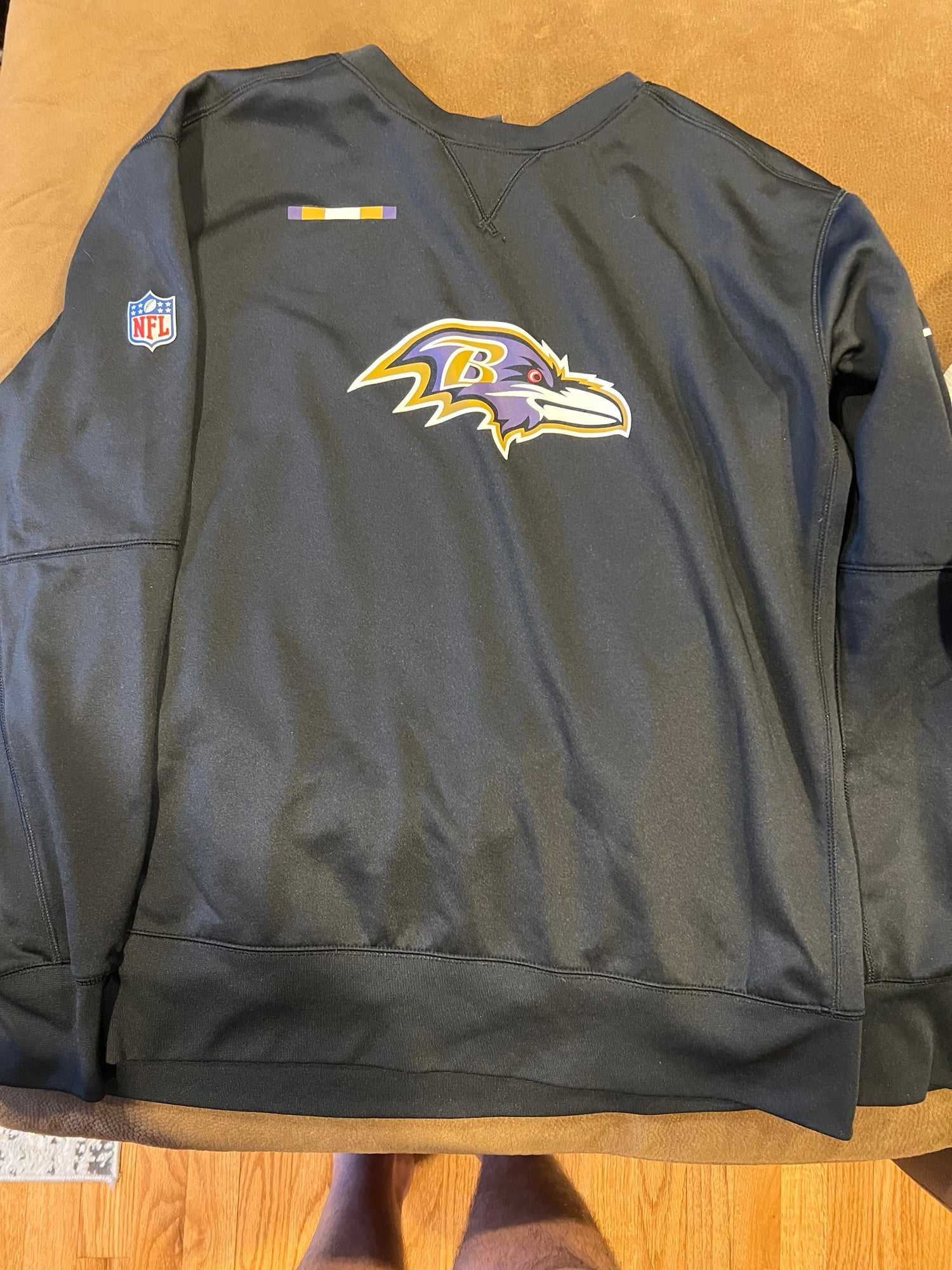 NWT Authentic NFL Baltimore Ravens Salute To Service Hoodie