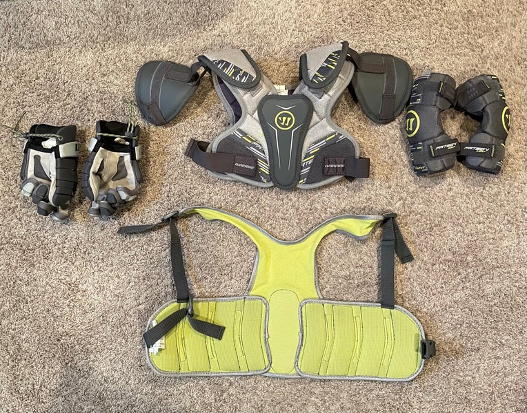 Warrior FATBOY NEXT & FATBOY Youth Box Lacrosse Protective Gear FREE SHIPPING!