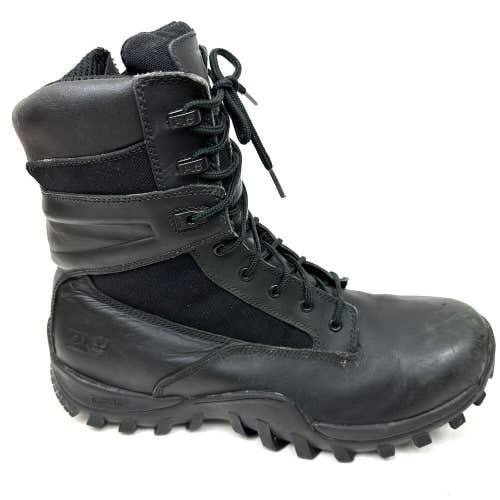 Timberland Pro 85522 Valor Men's 13 M Black Side Zip Soft Toe Anti-Fatigue Boots