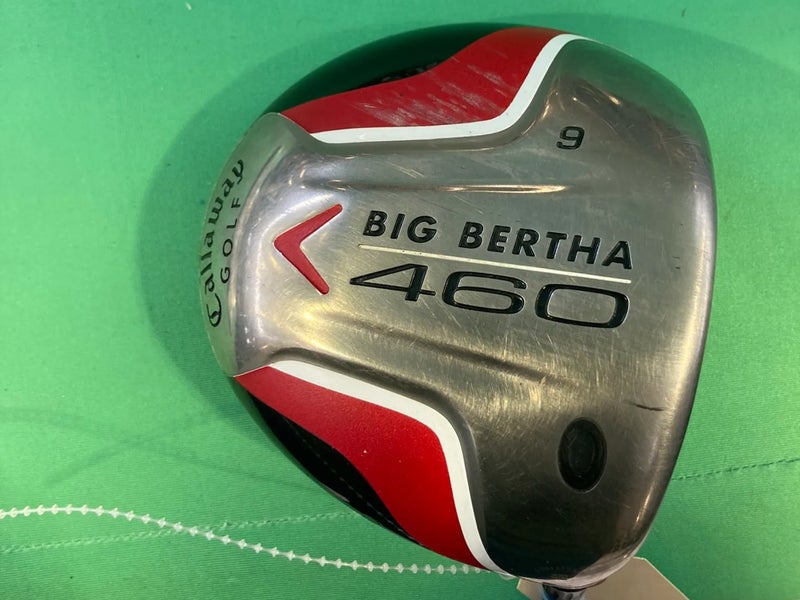Used Men's Callaway Big Bertha 460 Right Driver Stiff 9