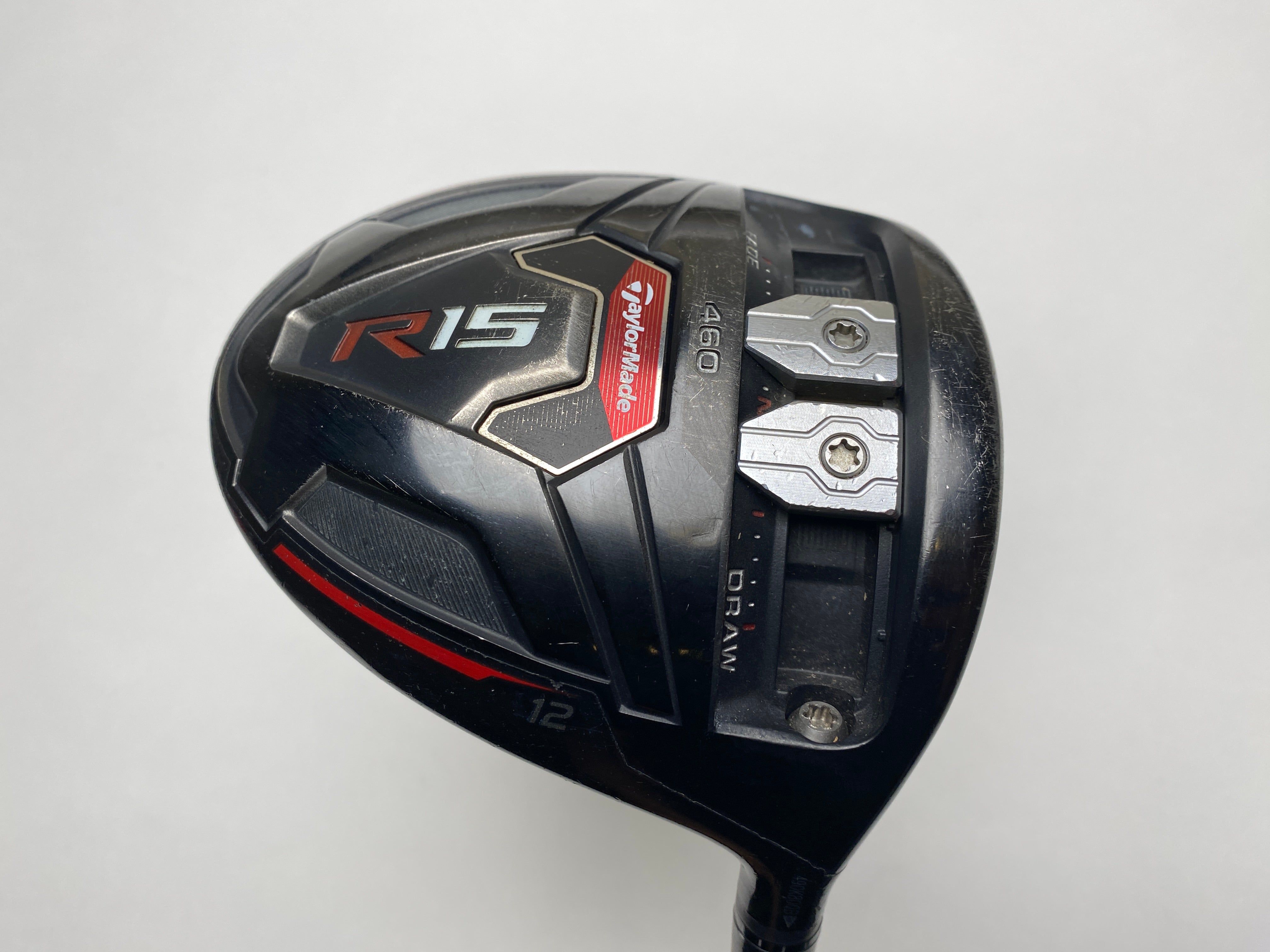 Taylormade R15 Black Driver 12* Fujikura Speeder Evolution 57g