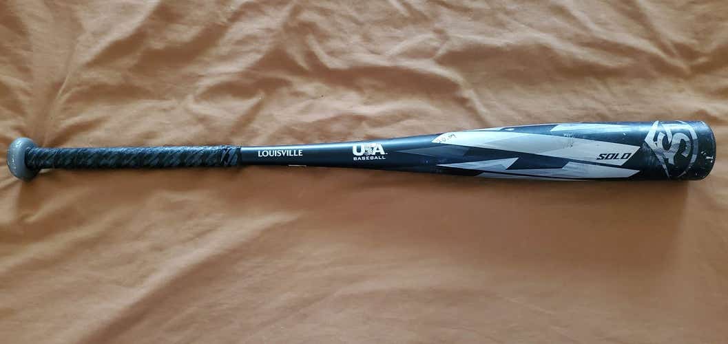 Used 2022 Louisville Slugger Alloy Solo Bat (-11) 19 oz 30"