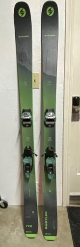 Used 2023 Blizzard Rustler 9 (172cm) w/ Marker Squire Grip Walk Bindings