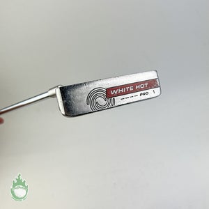 Used LEFT Handed Odyssey White Hot Pro #1 35.5" Putter Steel Golf Club