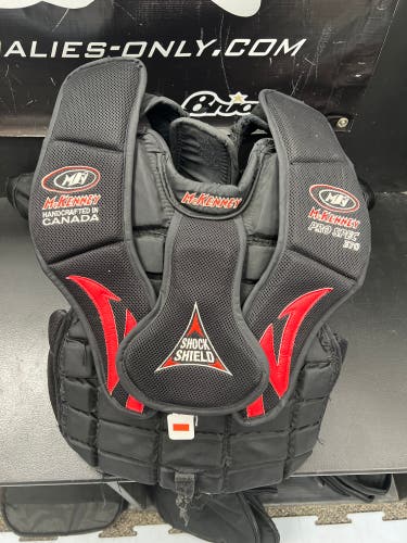 Used Large/Extra Large JR Mckenney Goalie Chest Protector