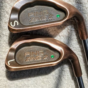 Ping  Zing 2 BeCu Sand and Lob wedges