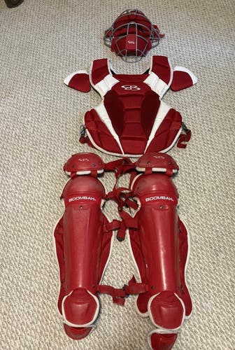 Used Adult Boombah Catcher's Set