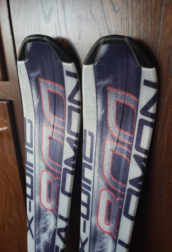 140cm ADULT SKIS SALOMON X-WING 800 with EZ TRACK SALOMON 710 BINDINGS*USED* CLEAN
