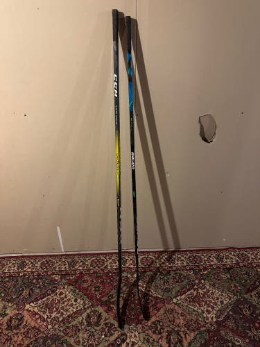 Like New P88 77flex Bauer Nexus Geo And P88 75 Flex CCM AS2 Pro