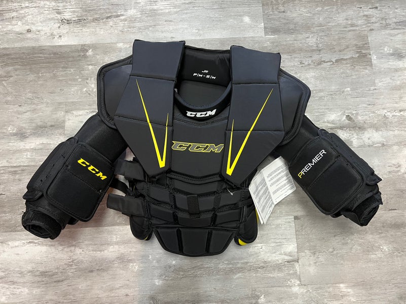 New Jr. Small/Medium CCM Premier Goalie Chest Protector SidelineSwap