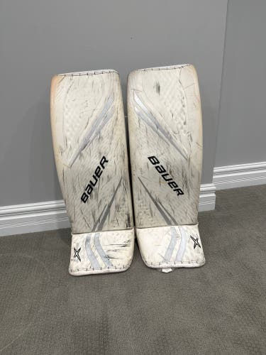 Large Bauer Vapor 2X Pro Stock Goalie Leg Pads 35”