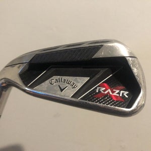Callaway Razr X 6 Iron, Lefty, Regular Graphite, +1/2", Authentic Demo/Fitting