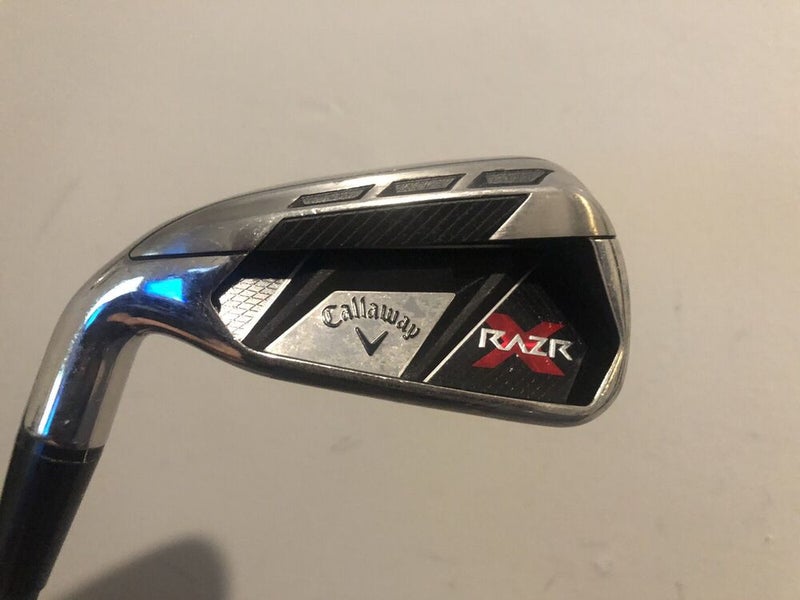 Callaway Razr X 6 Iron, Lefty, Regular Graphite, +1/2