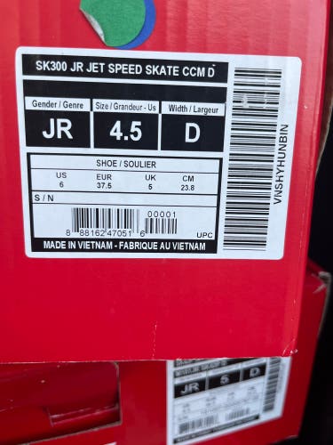 CCM jet speed 300 Hockey Skate