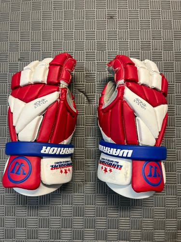 Used Player's Warrior 13" Evo Lacrosse Gloves