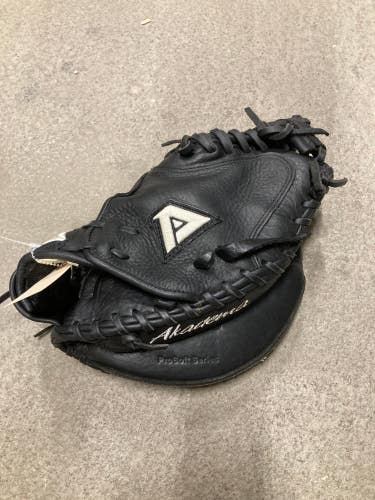 Used Akadema Right Hand Throw Catcher Baseball Glove 33.5"