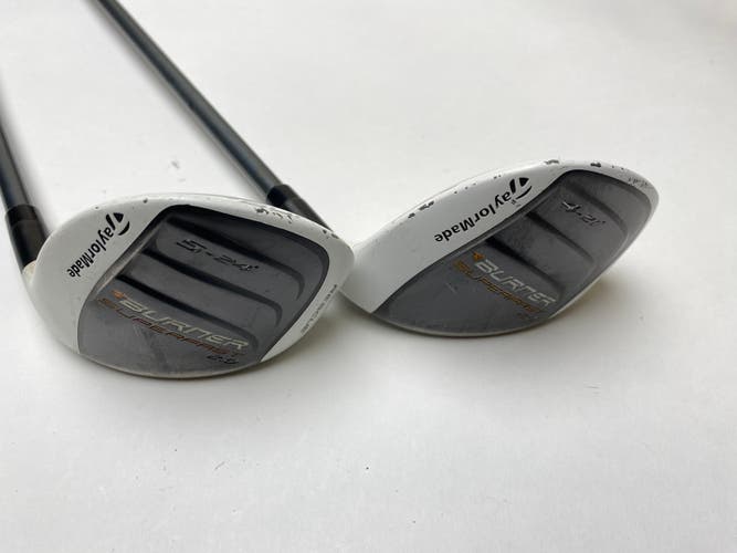 Taylormade Burner Superfast 2.0 4 & 5 Hybrid Set 21* 24* REAX 60g Regular RH