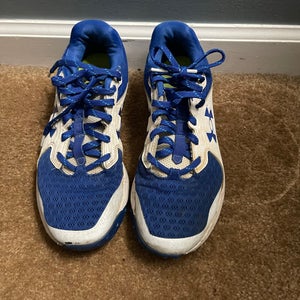 Blue Men's Size 8.0 (Women's 9.0) Under Armour Shoes