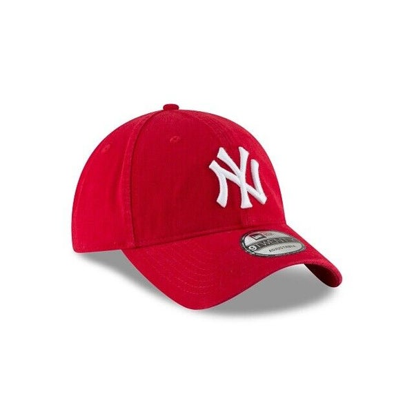 red nyc hat
