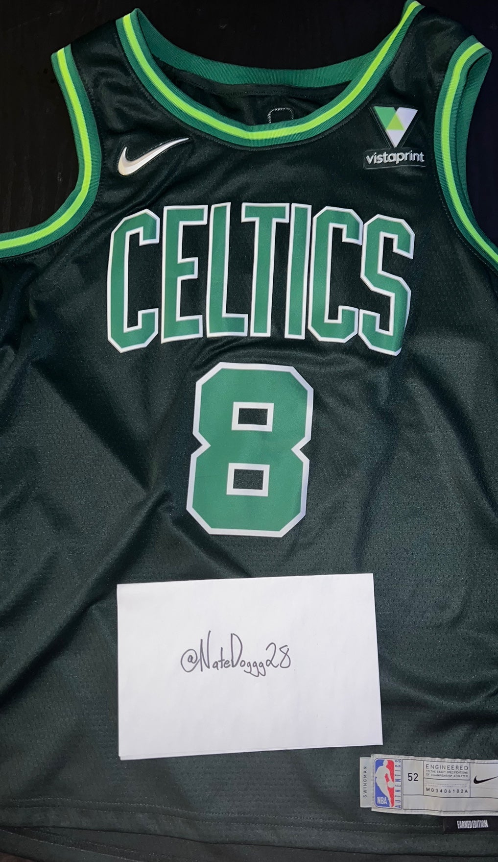 Kemba Walker Boston Celtics 2019 Earned Edition Jersey