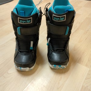 Used Burton Zipline Snowboard Boots sz 5