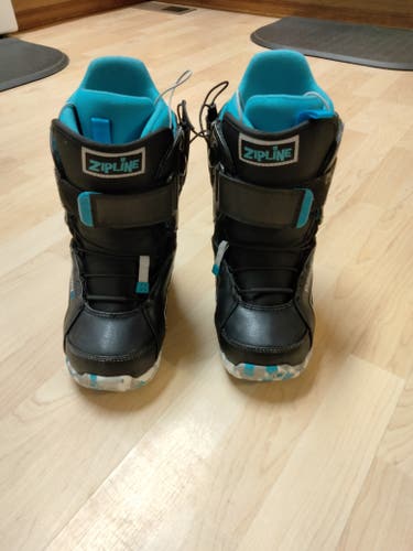 Used Burton Zipline Snowboard Boots sz 5