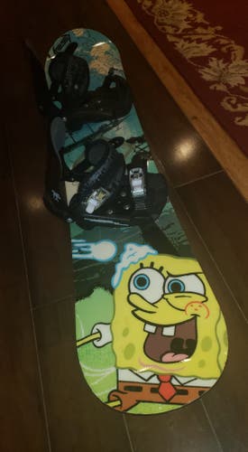 KIDS 130cm SNOWBOARD ROSSIGNOL RS with ROSSIGNOL JR. BINDINGS S/M *USED* GOOD CONDITION