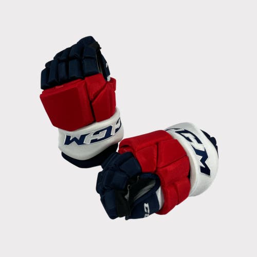 Pro Stock CCM HGTKXP 14” Hockey Gloves (Shot Blockers) Rochester Americans