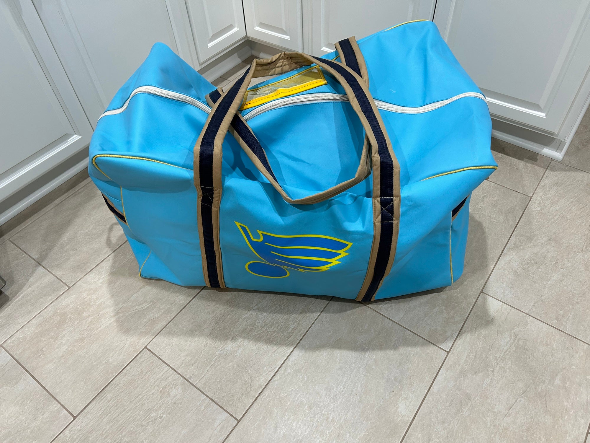 St. Louis Blues Team NHL National Hockey League Luggage Tag Bag (PVC  Luggage Tag)