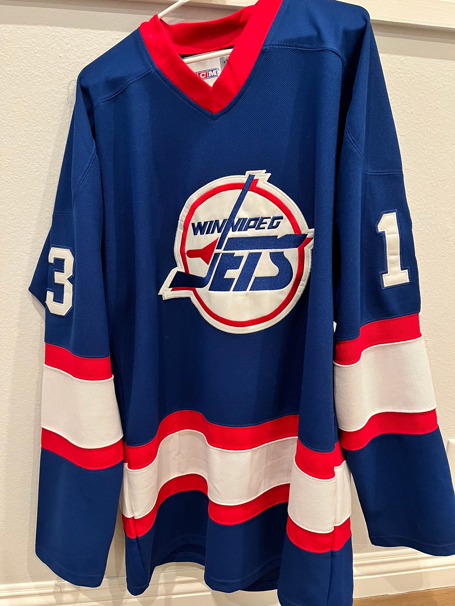 CCM Winnipeg Jets Jersey NHL Fan Apparel & Souvenirs for sale