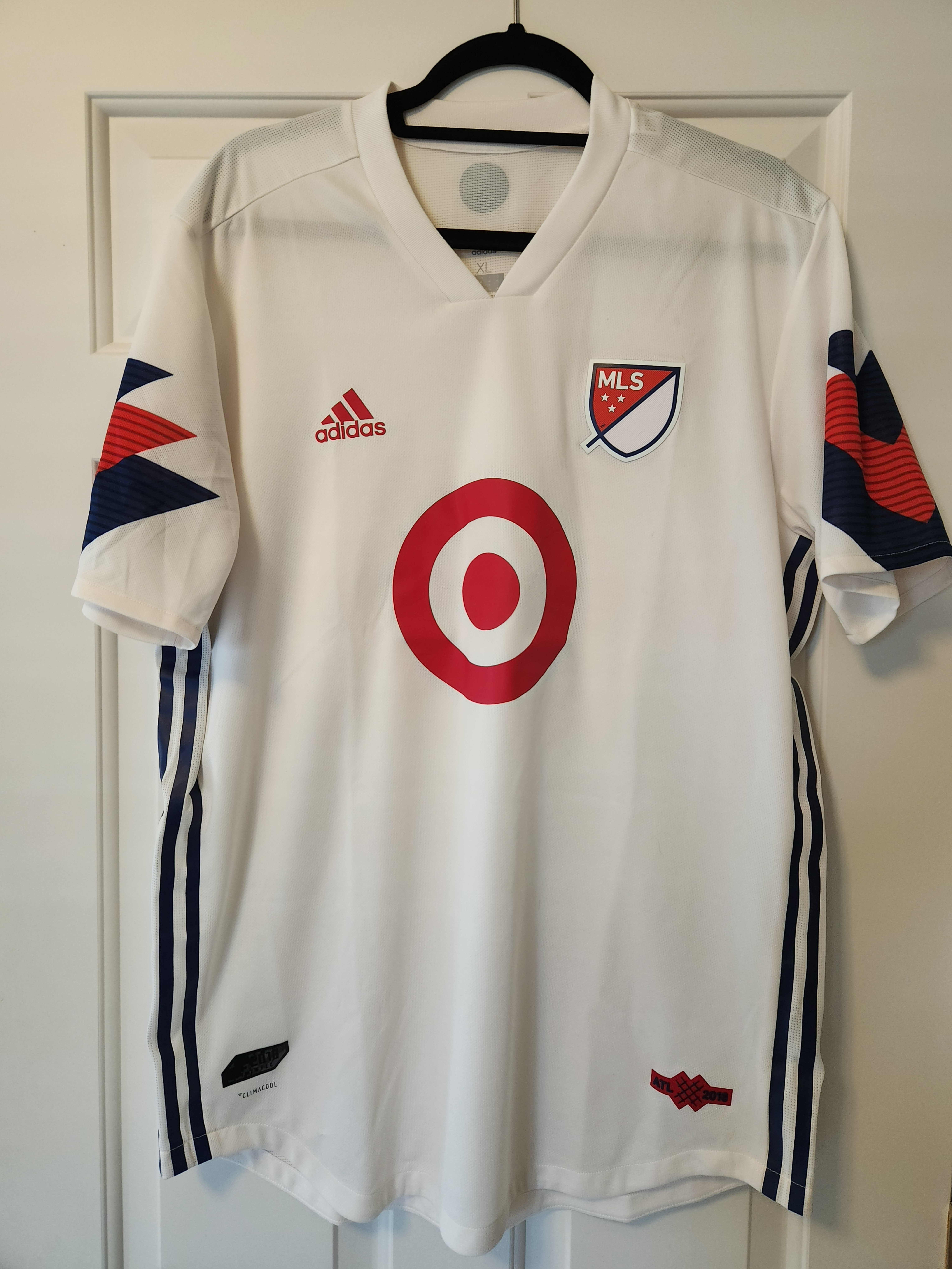 2018 Adidas MLS All-Star Authentic Jersey - White/Navy - Men's XL