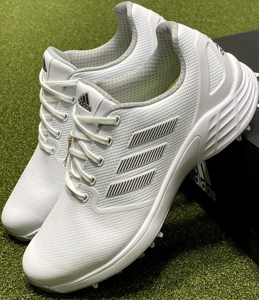 sug＊ Adidas ZG21 Mens Golf Shoes GX4129 White 9 Medium (D) New in