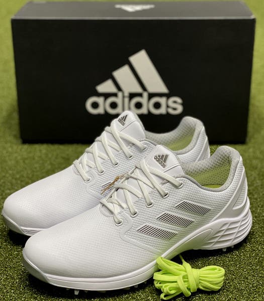 Adidas ZG21 Mens Golf Shoes GX4129 White 9 Medium (D) New in
