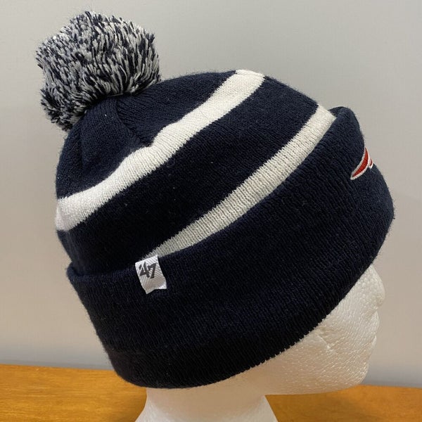 The Pats Beanie with Yarn Pom Pom, Patriots Beanie