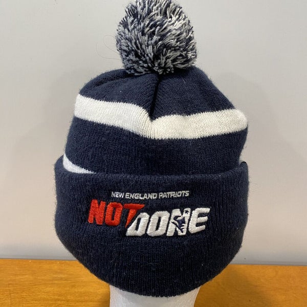 The Pats Beanie with Yarn Pom Pom, Patriots Beanie